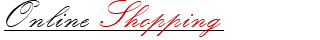 Online shopping オンラインショッピング